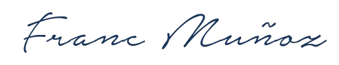 Firma de Franc Muñoz